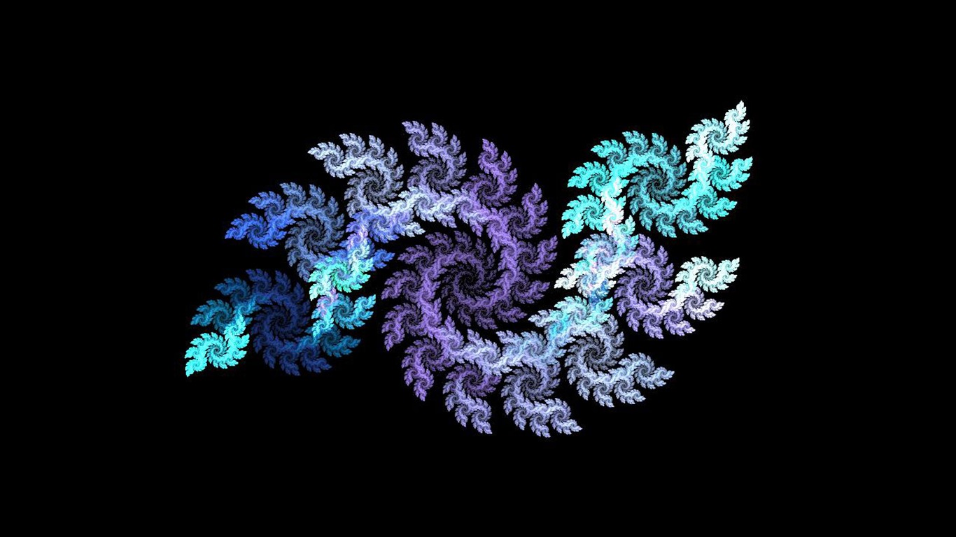 Dream flower design wallpaper (1) #8 - 1366x768