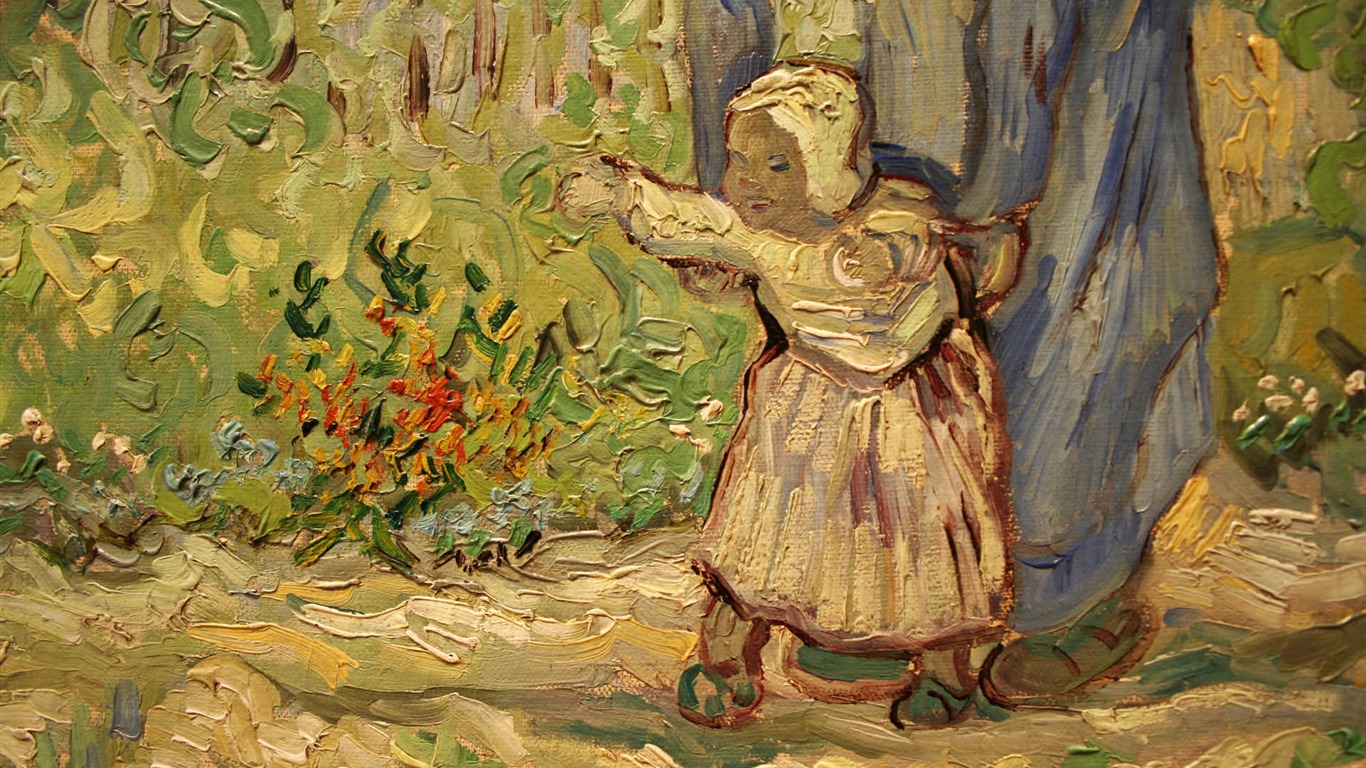 Vincent Van Gogh painting wallpaper (1) #7 - 1366x768