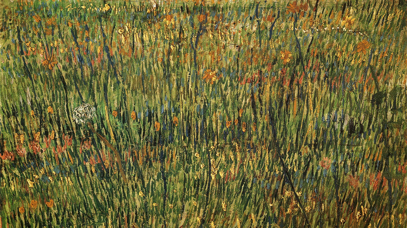 Vincent Van Gogh fondos de escritorio de pintura (1) #19 - 1366x768