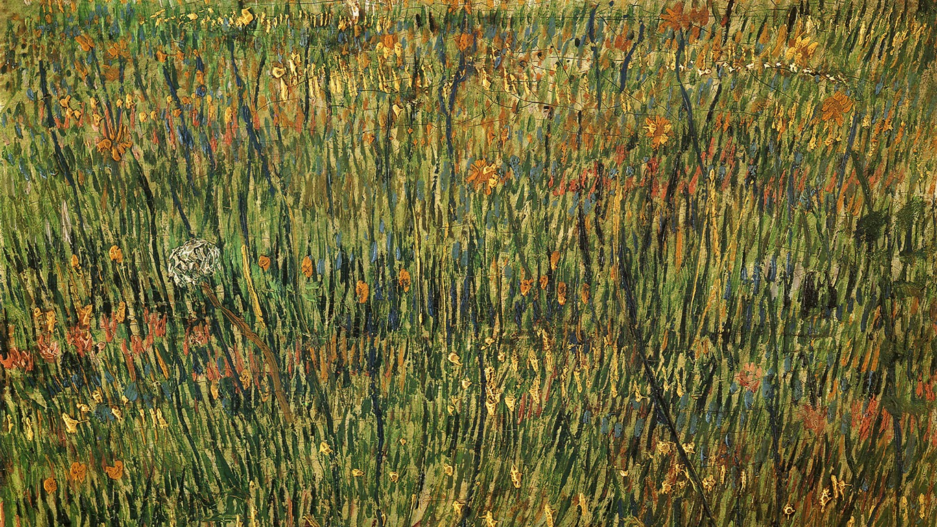 Vincent Van Gogh malování tapety (1) #19 - 1366x768
