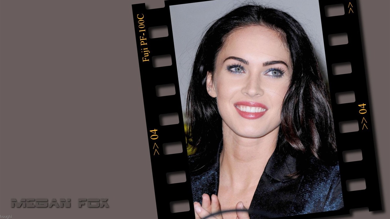 Megan Fox krásnou tapetu #21 - 1366x768