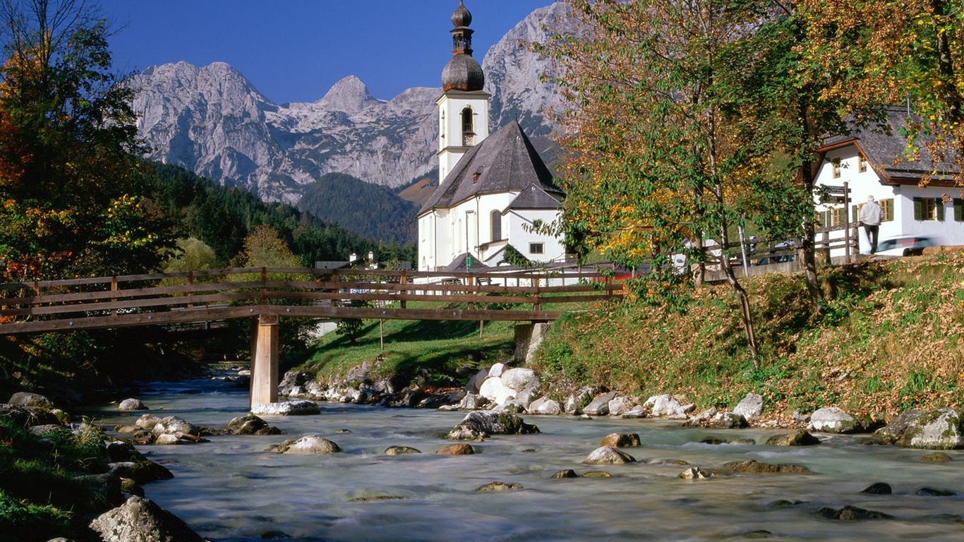 RLD paysages de l'Allemagne d'écran #15 - 1366x768