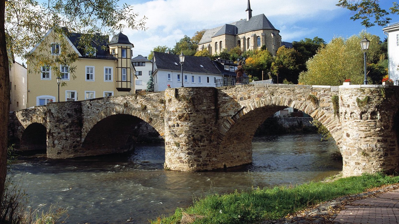 RLD paysages de l'Allemagne d'écran #16 - 1366x768