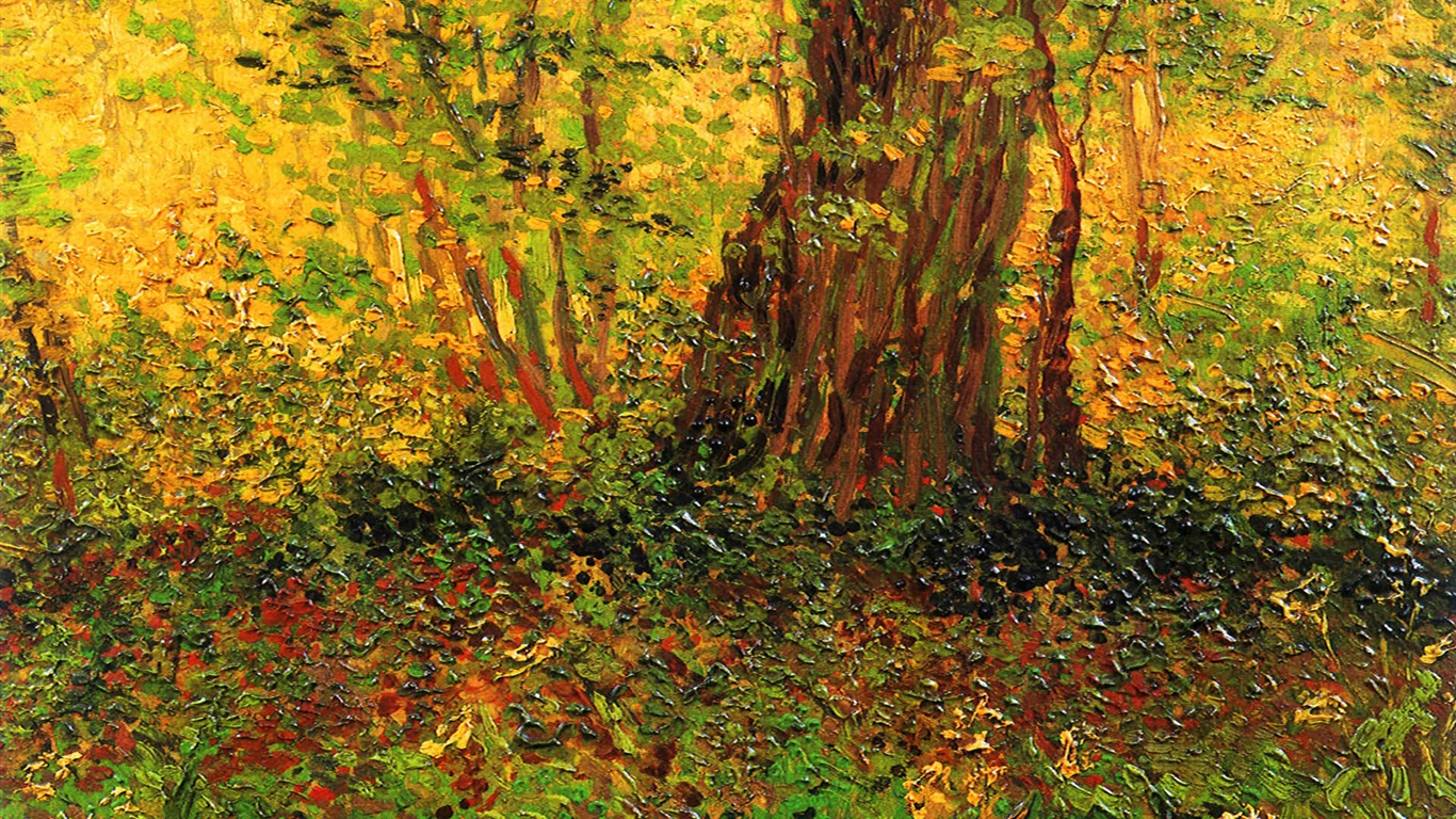 Vincent Van Gogh malování tapetu (2) #16 - 1366x768