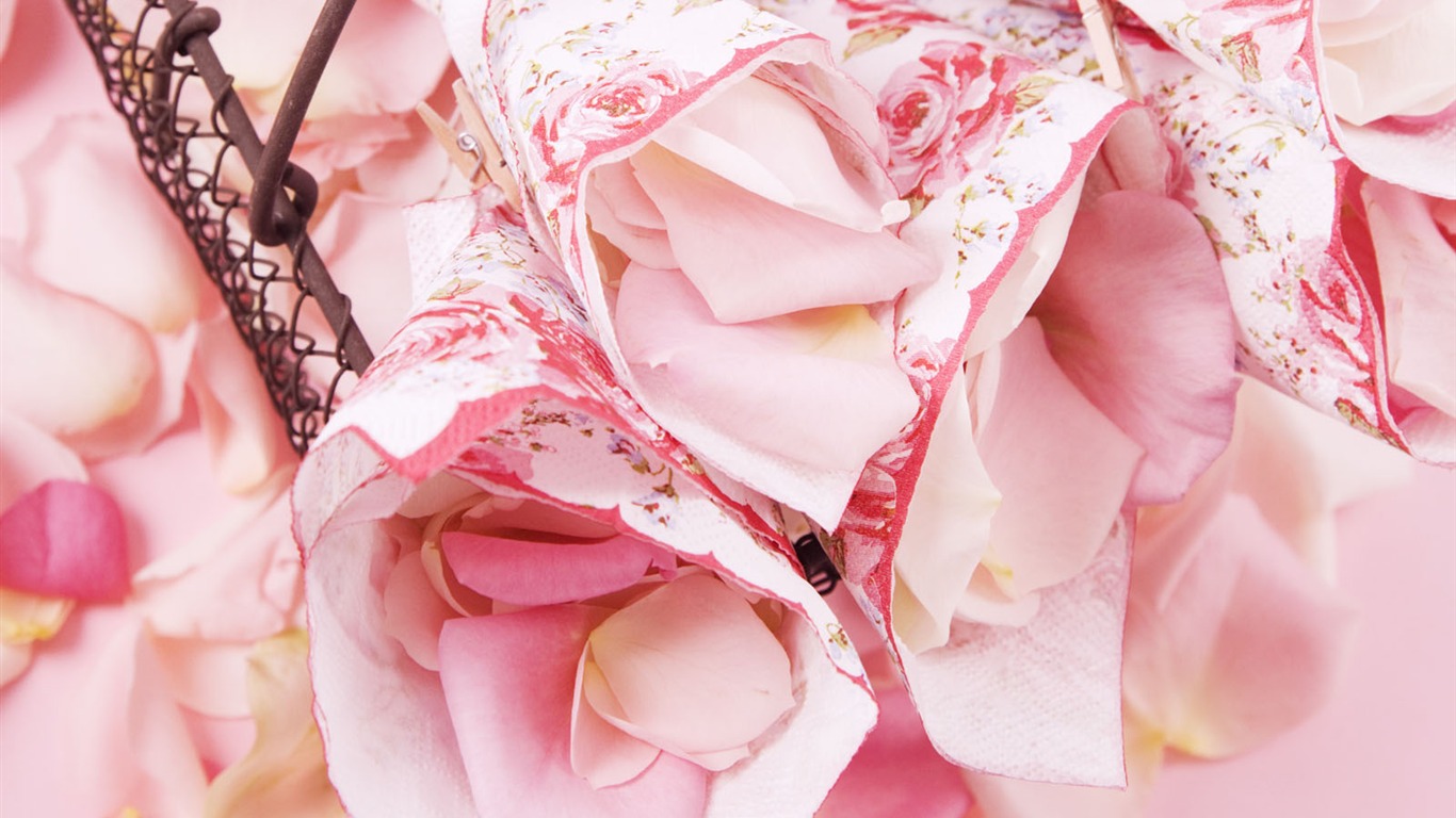 婚禮鮮花 壁紙(二) #3 - 1366x768