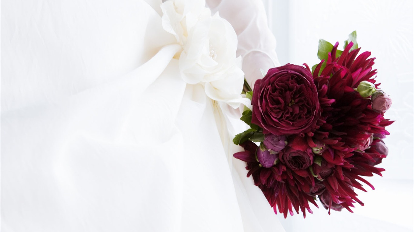 Wedding Flowers Bilder (2) #10 - 1366x768