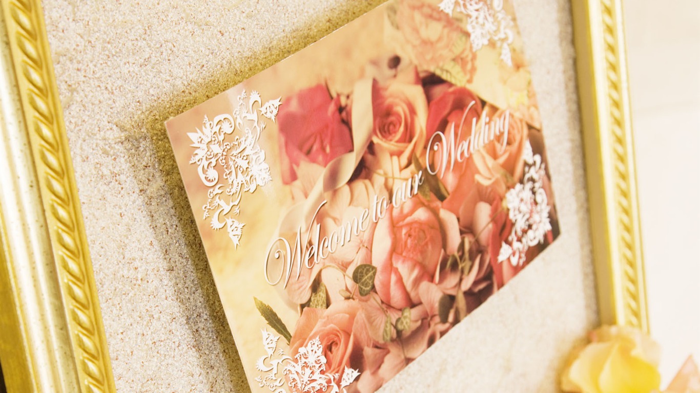 婚禮鮮花 壁紙(二) #19 - 1366x768