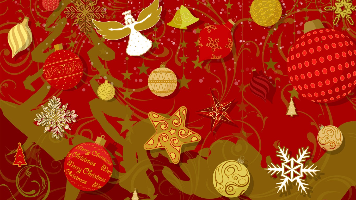 1920 Tema de Navidad Fondos de pantalla de alta definición (4) #12 - 1366x768