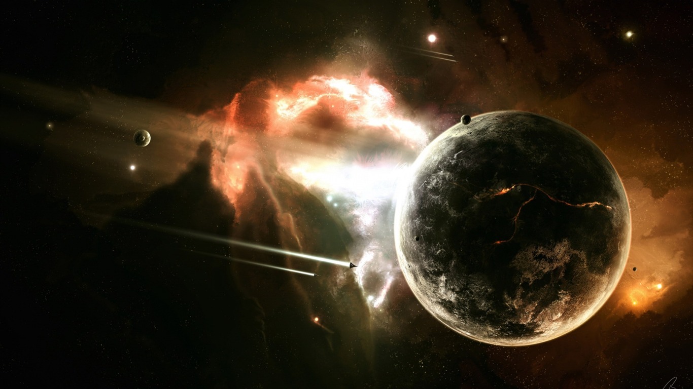 幻想設計壁紙 #11 - 1366x768