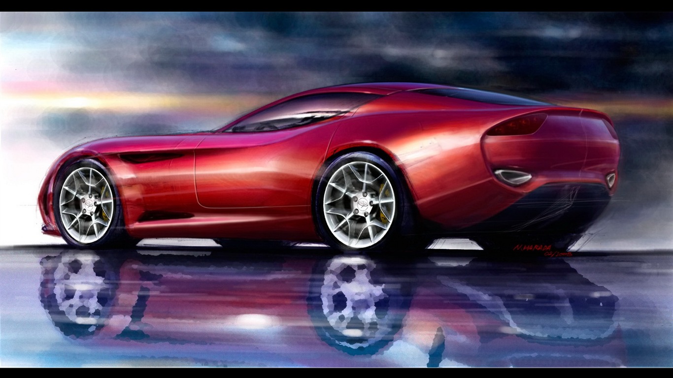 Zagato diseñado Perana Z-Uno de los coches deportivos #1 - 1366x768