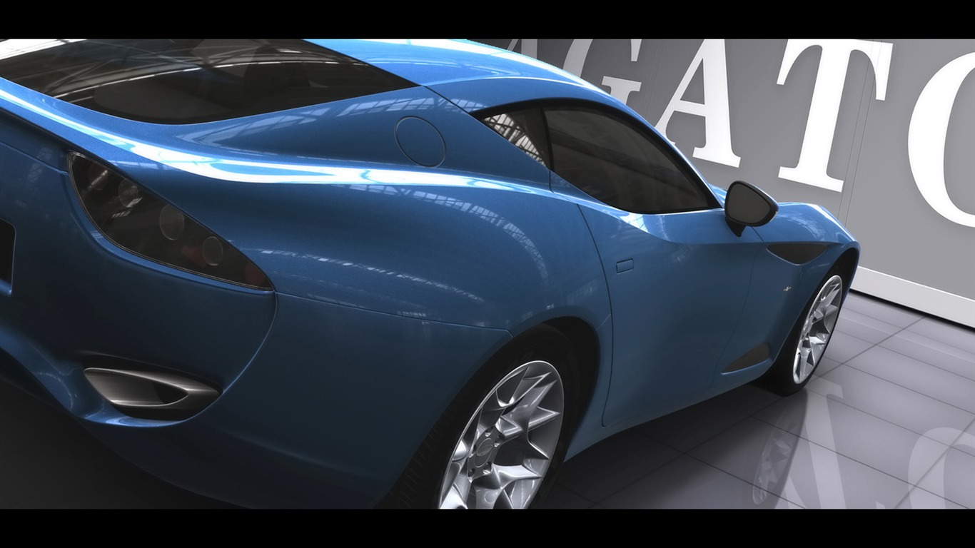 Zagato-navržený Perana Z-One sportovní vůz #7 - 1366x768