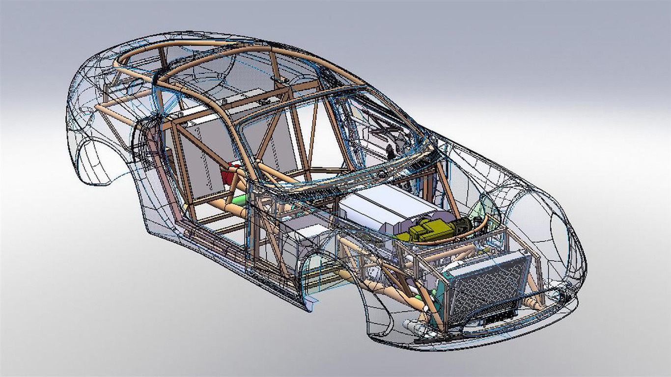 Zagato设计的 Perana Z-One 跑车9 - 1366x768