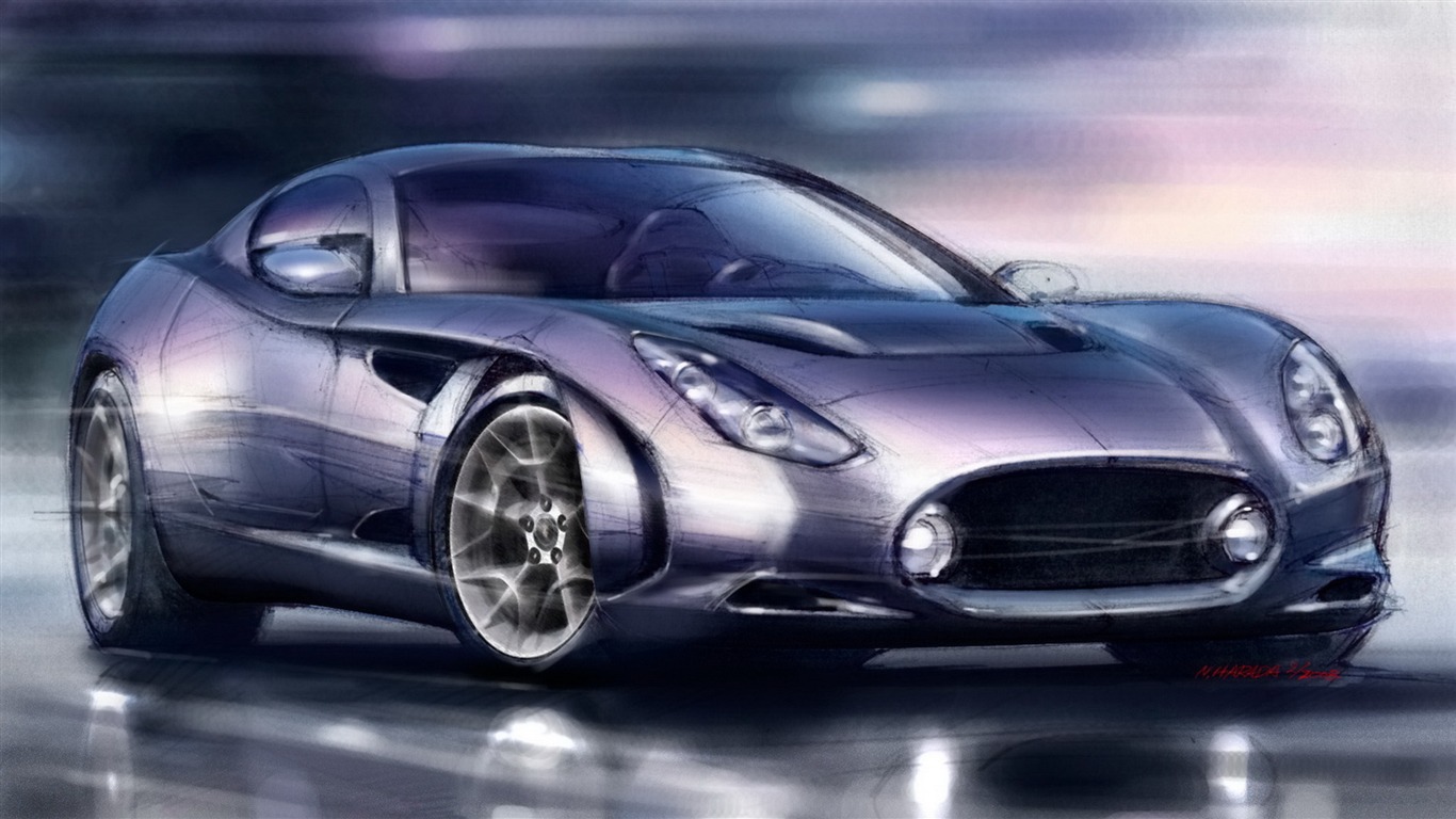 Zagato diseñado Perana Z-Uno de los coches deportivos #10 - 1366x768