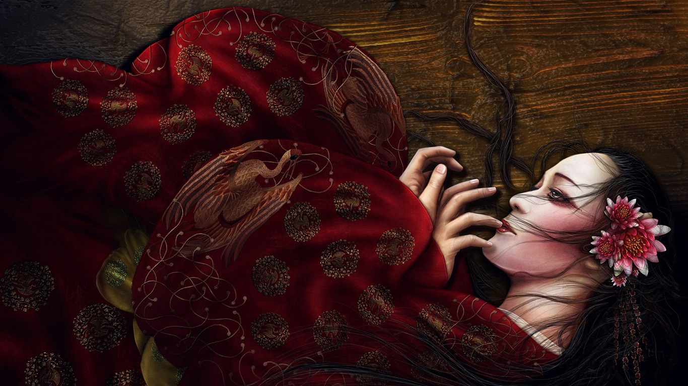 1080寬屏CG 壁紙(一) #14 - 1366x768