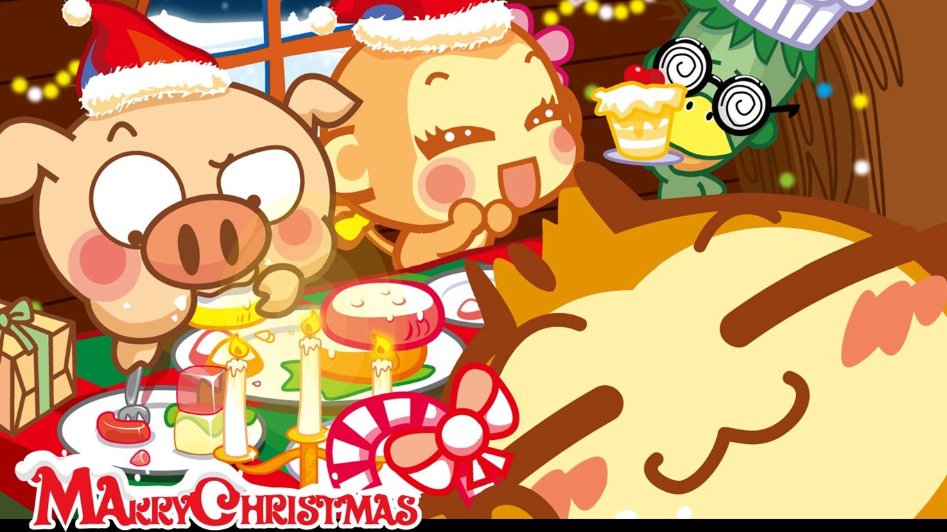 Yau chichotat opice wallpaper #13 - 1366x768