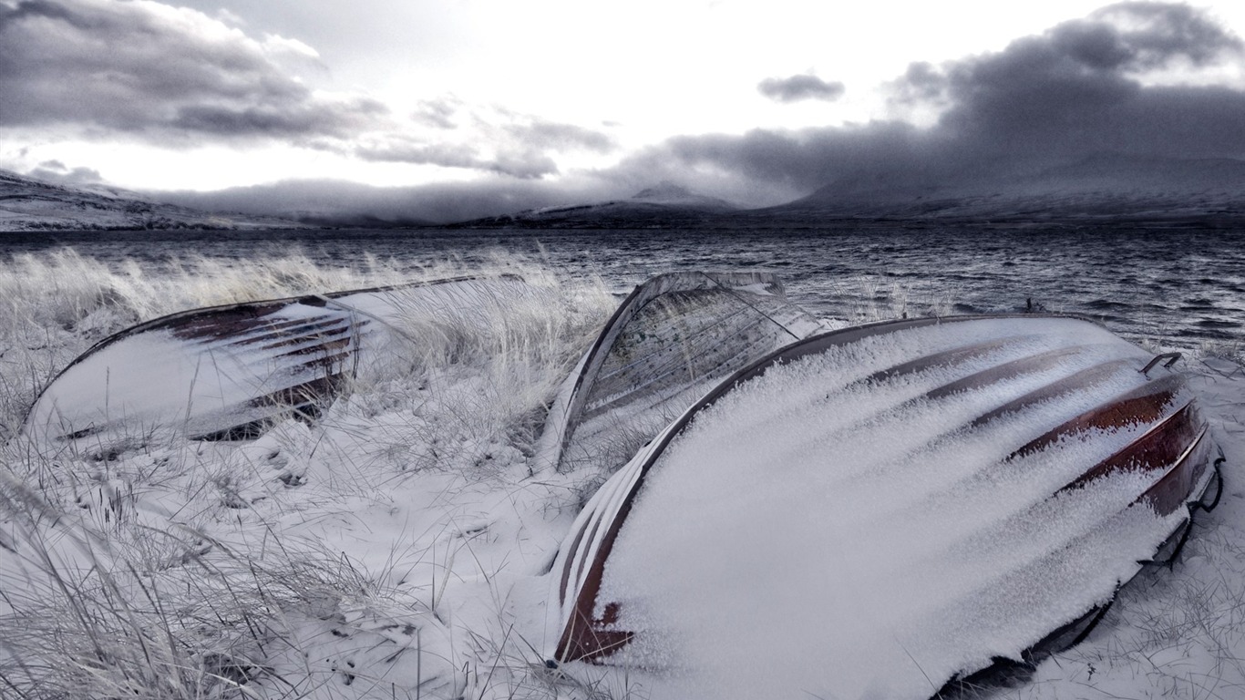 Icelandic scenery HD Wallpaper (1) #6 - 1366x768