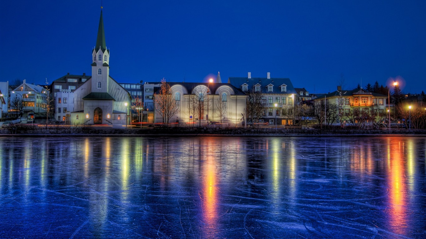 Icelandic scenery HD Wallpaper (1) #14 - 1366x768