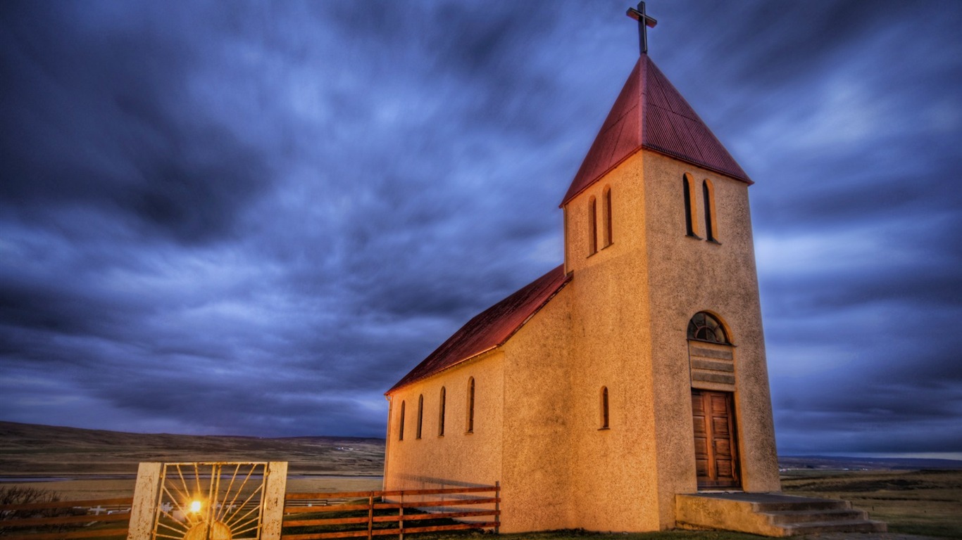 アイスランドの風景のHD画像(1) #20 - 1366x768