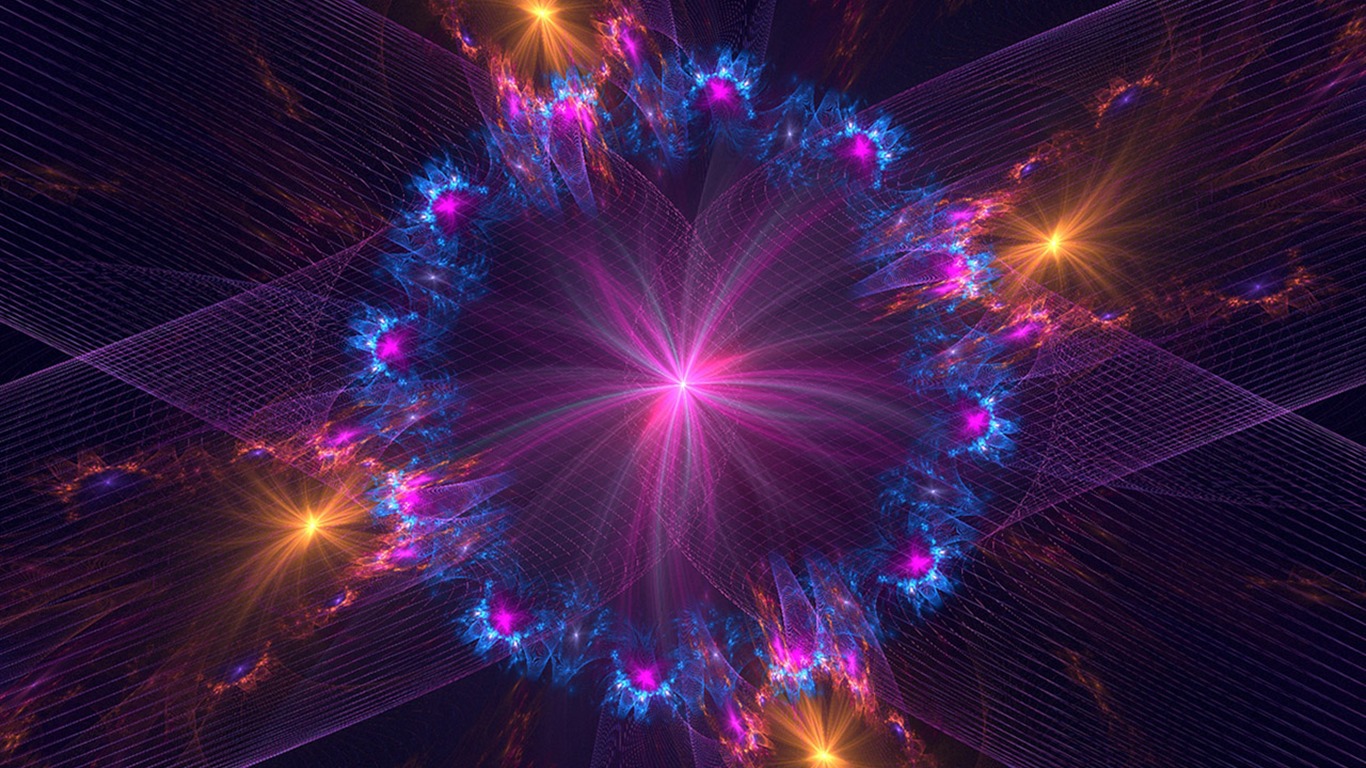 Dream květinovým vzorem tapety (4) #15 - 1366x768