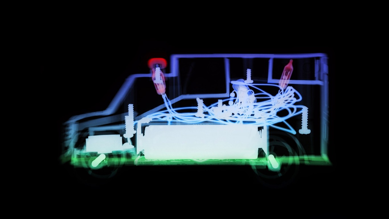 výhledu fluorescence širokoúhlý Tapeta #14 - 1366x768