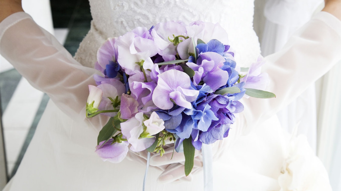 Wedding Flowers Wallpapers (4) #8 - 1366x768