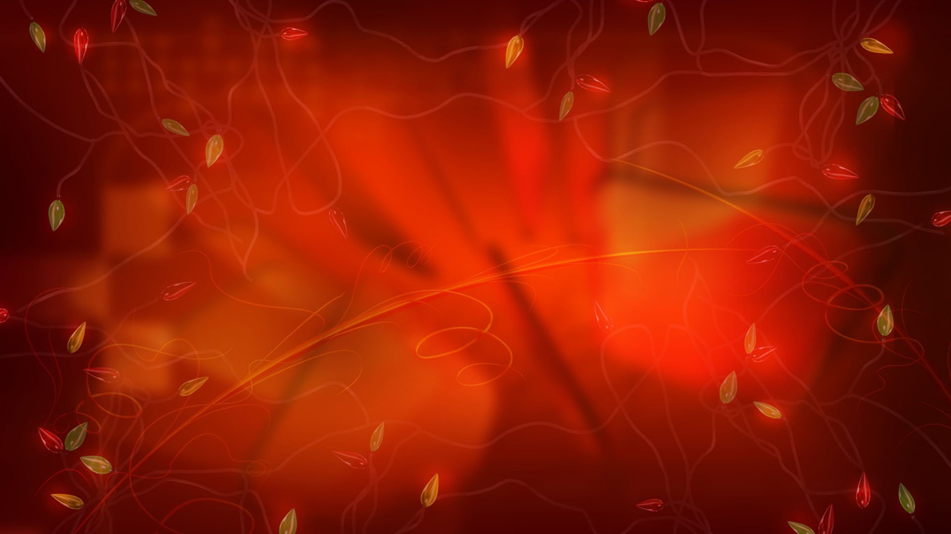 1920 vánoční téma HD Tapety na plochu (6) #11 - 1366x768