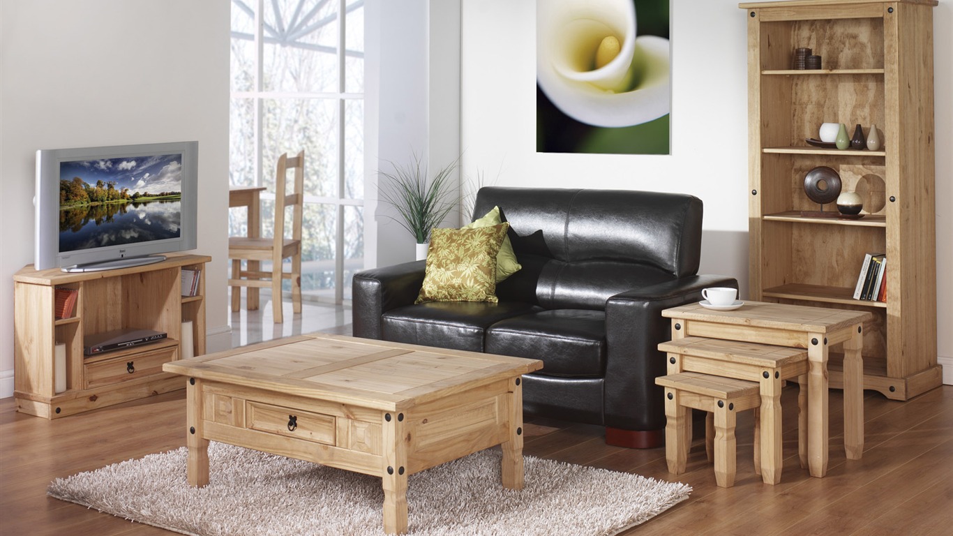 Living Room Photo Wallpaper (3) #12 - 1366x768
