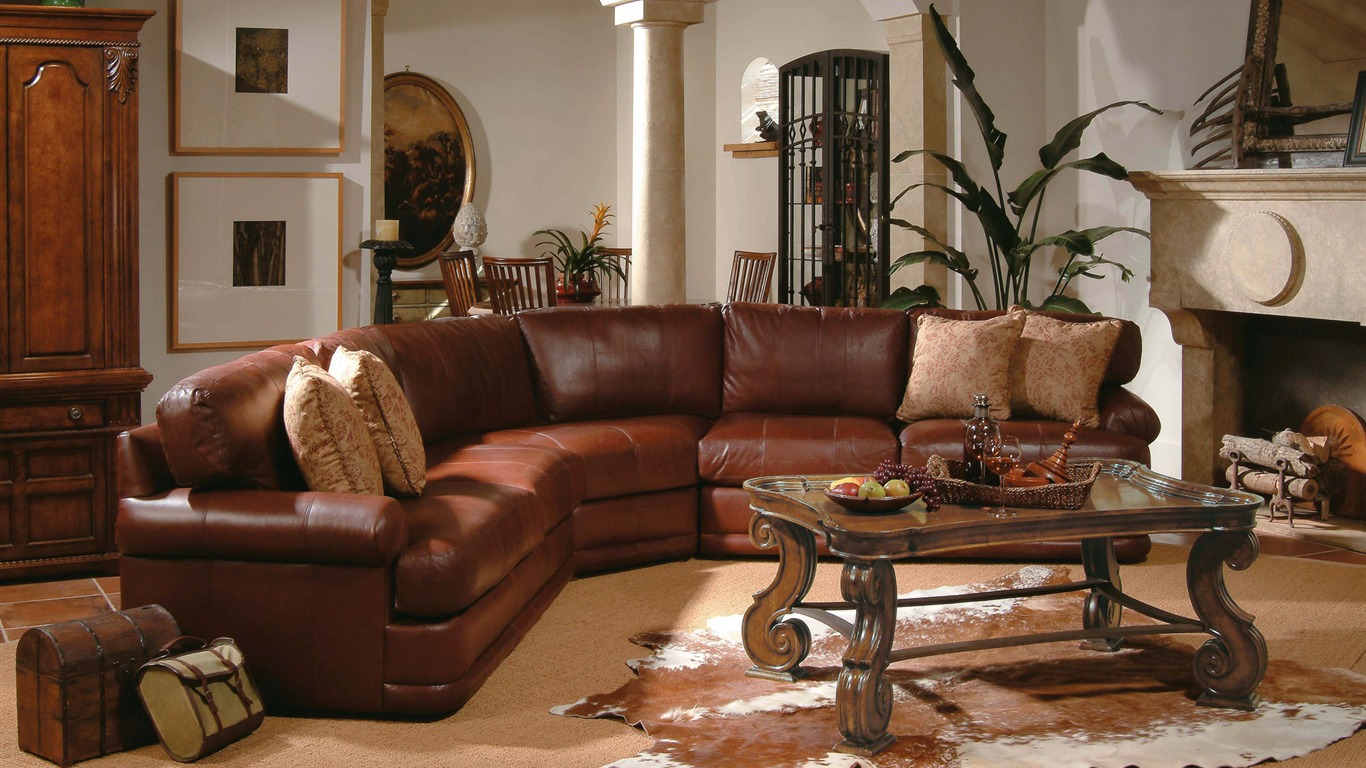 Living Room Photo Wallpaper (3) #17 - 1366x768