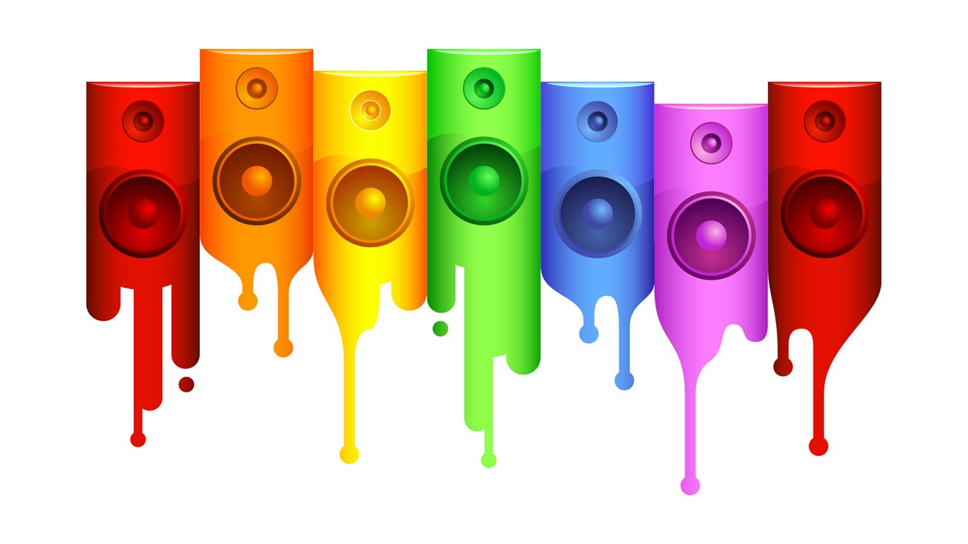 Bright colorful wallpaper (1) #8 - 1366x768