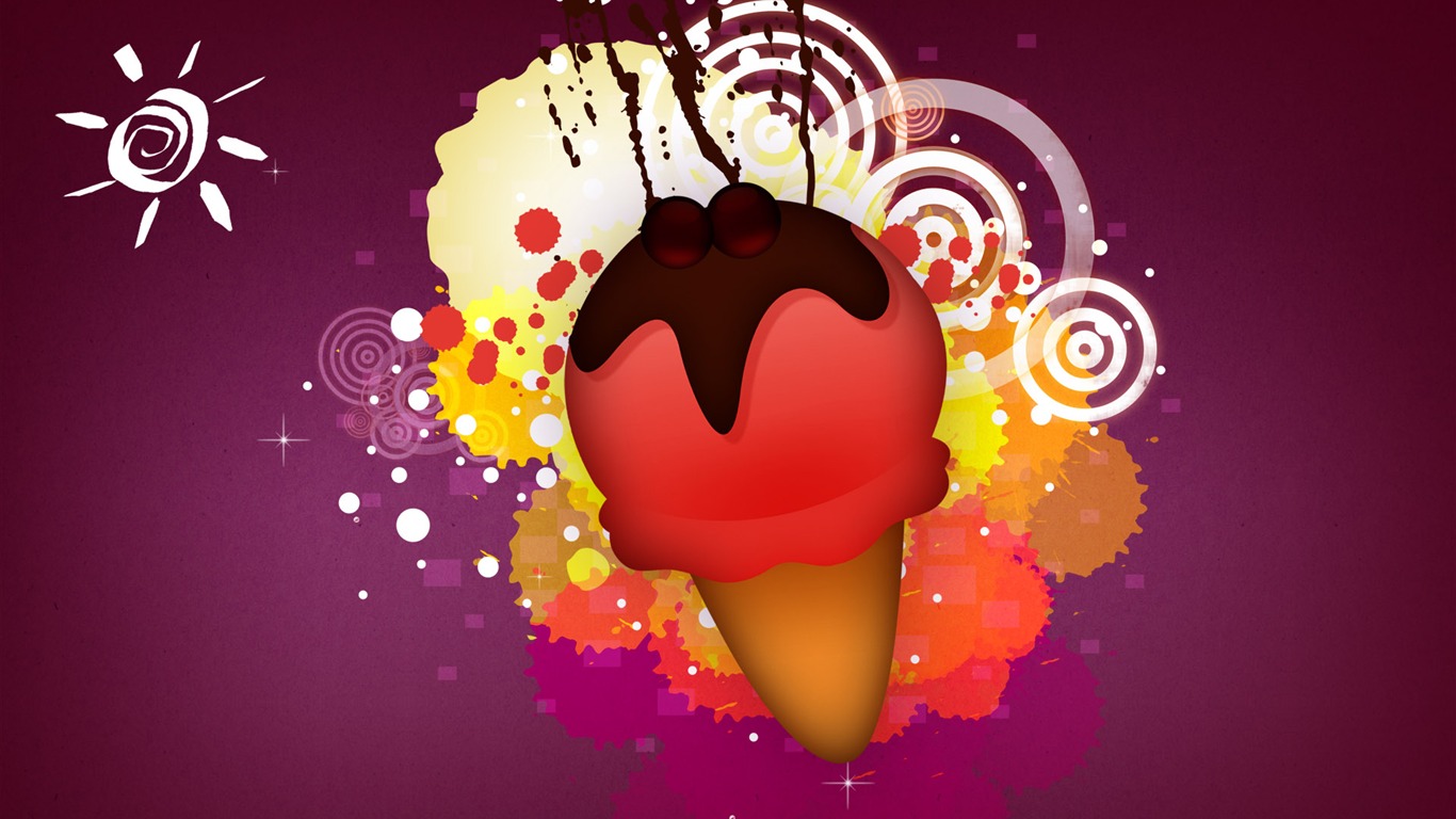 Producto vectorial de Diseño Wallpaper (1) #12 - 1366x768