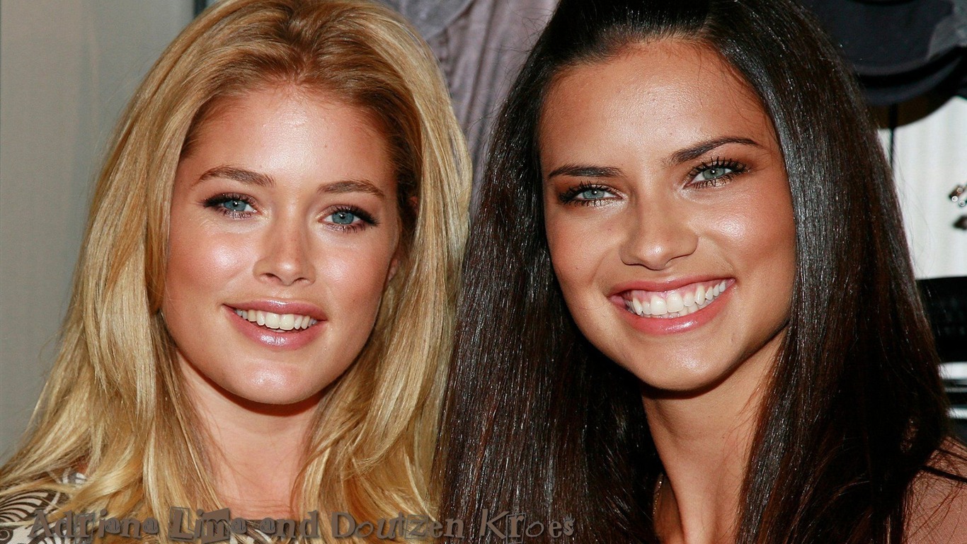 Doutzen Kroes krásnou tapetu #2 - 1366x768