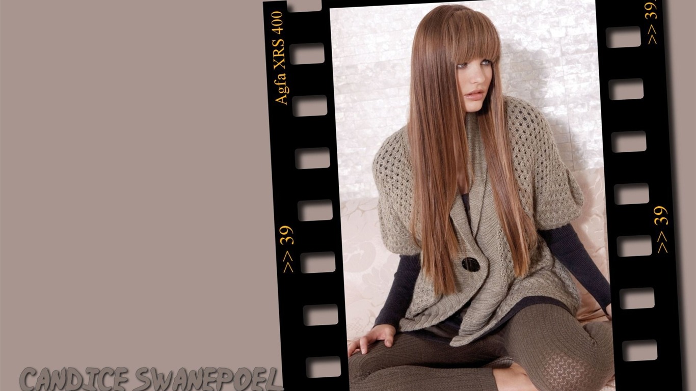 Candice Swanepoel beau fond d'écran #32 - 1366x768