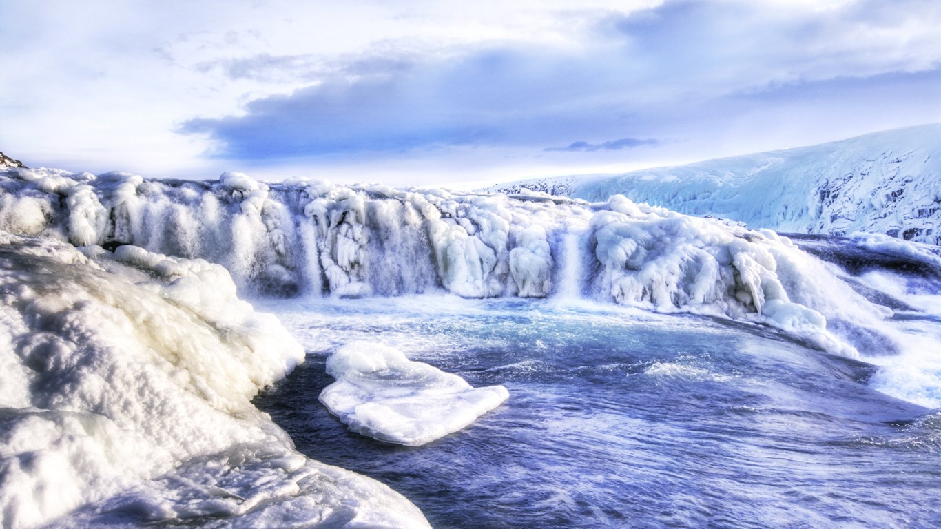 아이슬란드어 풍경의 HD 월페이퍼 (2) #10 - 1366x768