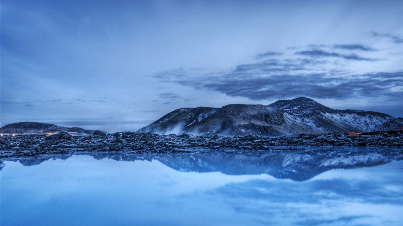 아이슬란드어 풍경의 HD 월페이퍼 (2) #12 - 1366x768