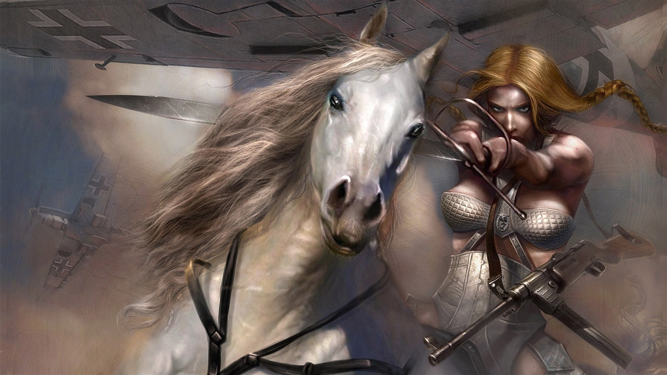 1080 Widescreen CG wallpapers (3) #7 - 1366x768