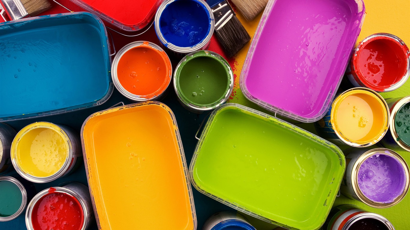 Bright colorful wallpaper (2) #8 - 1366x768