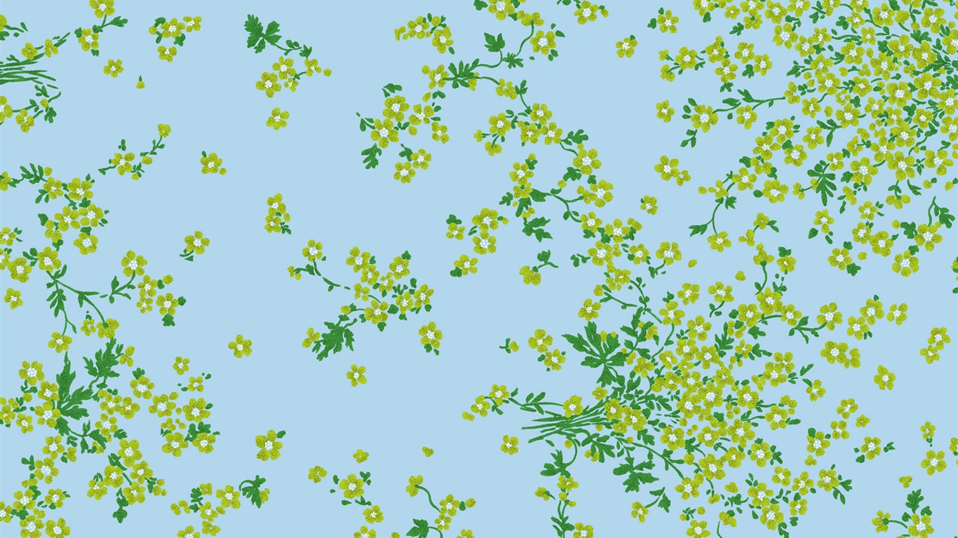Syntetické Květinové Tapety na plochu (1) #16 - 1366x768