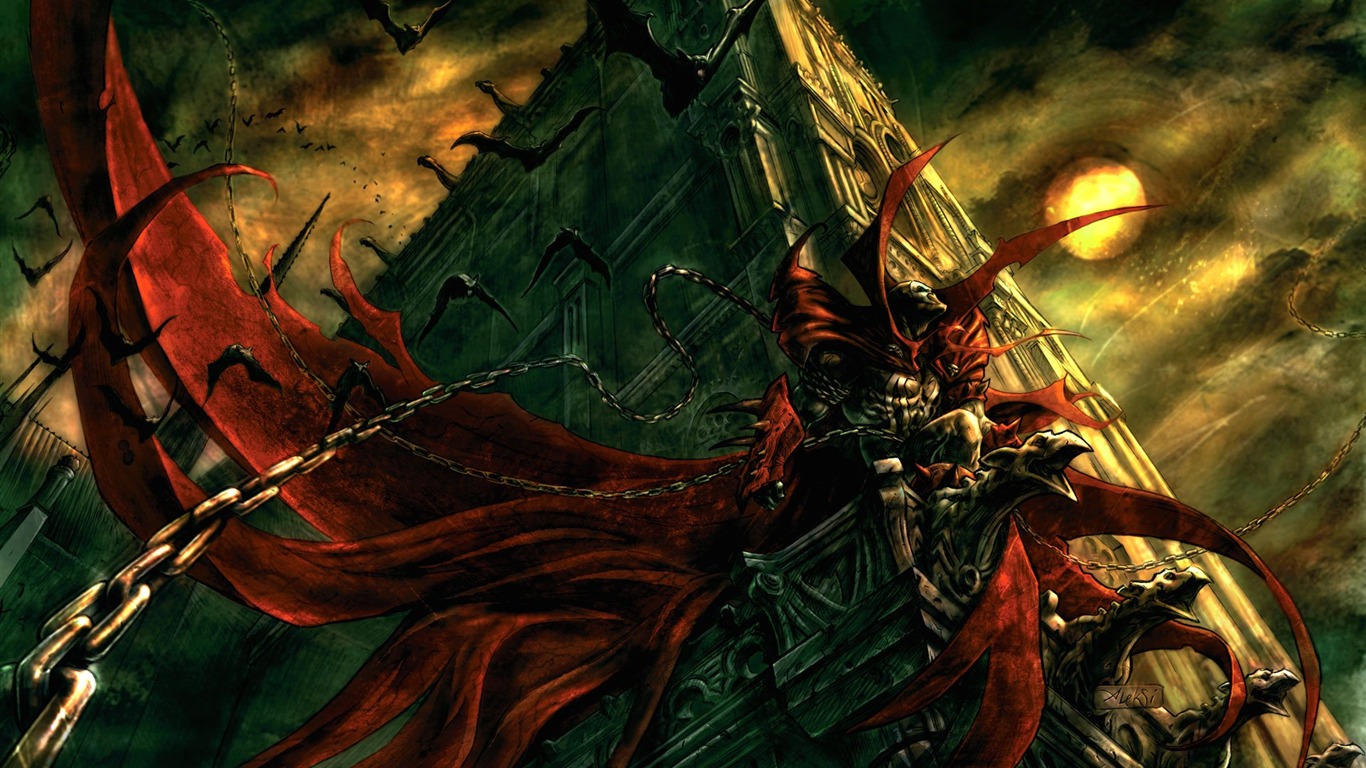 Spawn 再生侠高清壁纸18 - 1366x768