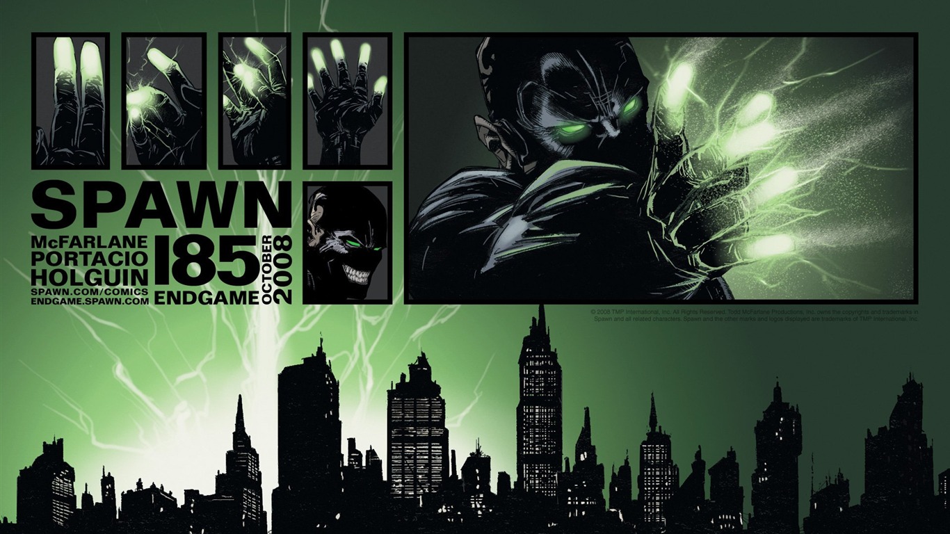 Spawn 再生侠高清壁纸23 - 1366x768