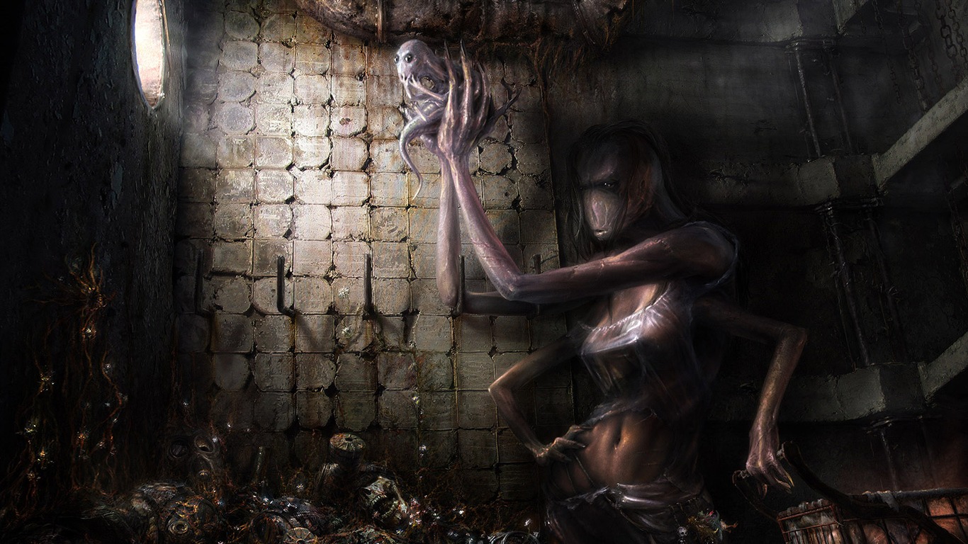 1080 Widescreen CG wallpapers (4) #8 - 1366x768