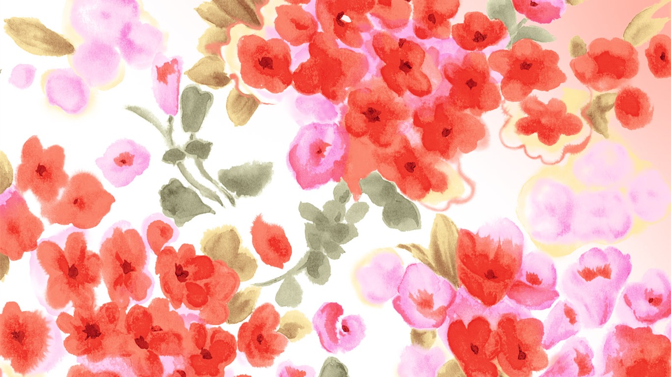 Synthetic Flower Wallpapers (2) #5 - 1366x768