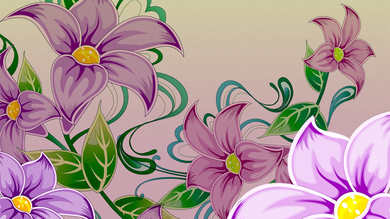 Synthetic Flower Wallpapers (2) #15 - 1366x768