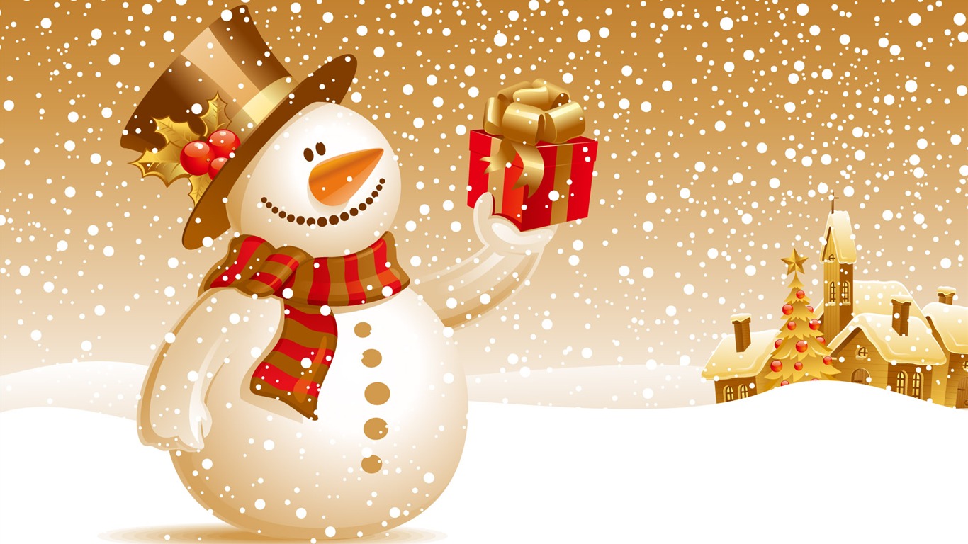 1920 Christmas Theme HD Wallpapers (8) #5 - 1366x768