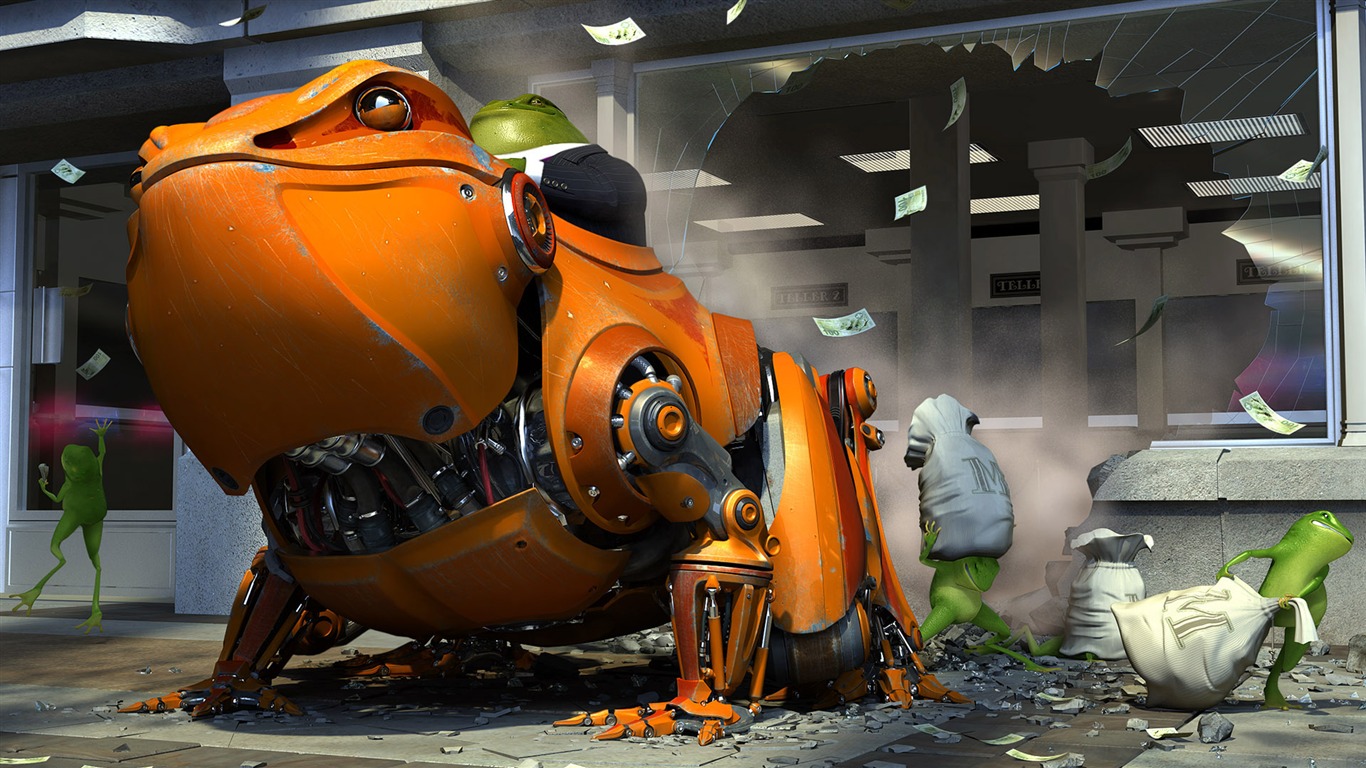 1080 Widescreen CG wallpapers (5) #5 - 1366x768