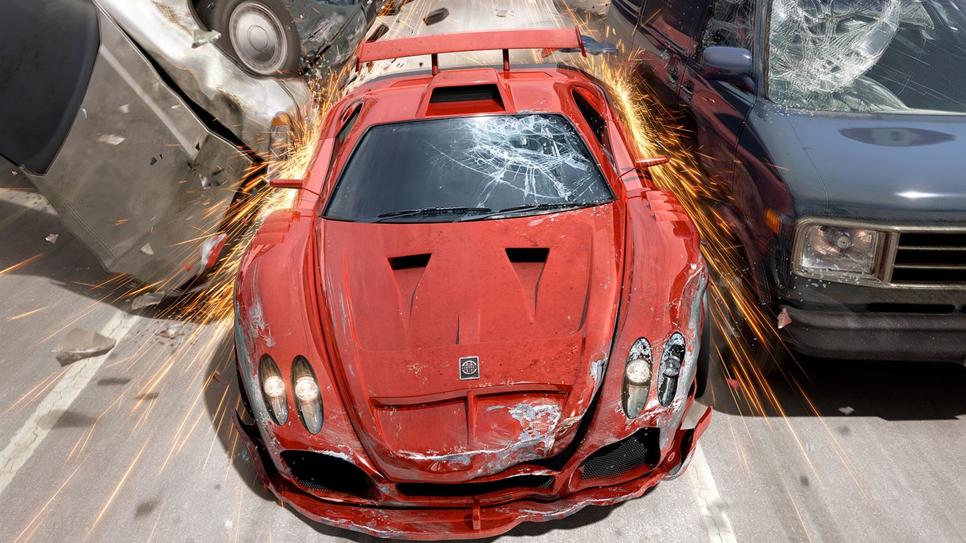 1680遊戲汽車 壁紙(二) #12 - 1366x768