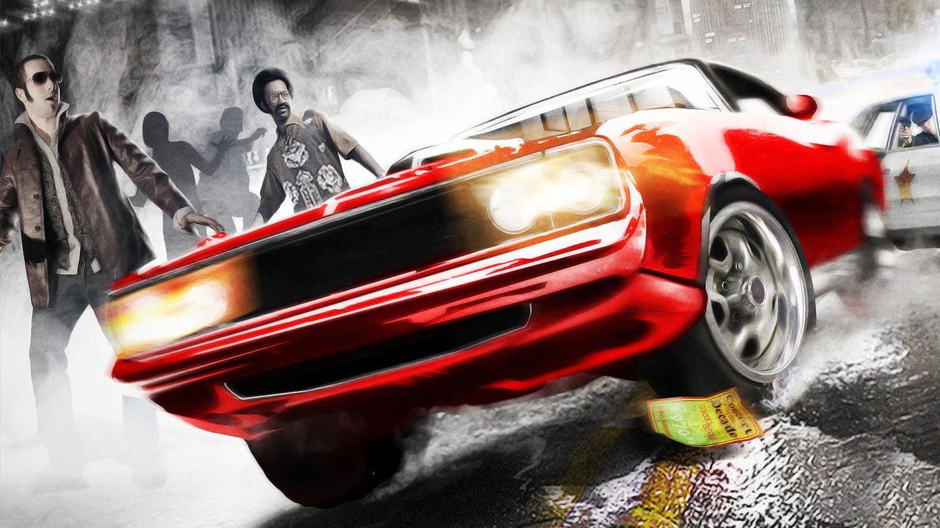 1680遊戲汽車 壁紙(二) #20 - 1366x768