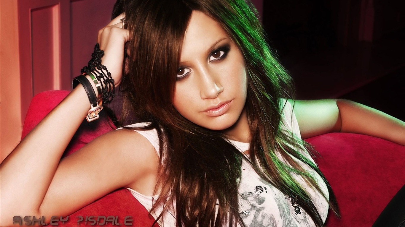 Ashley Tisdale 阿什麗·提斯代爾美女壁紙(一) #1 - 1366x768