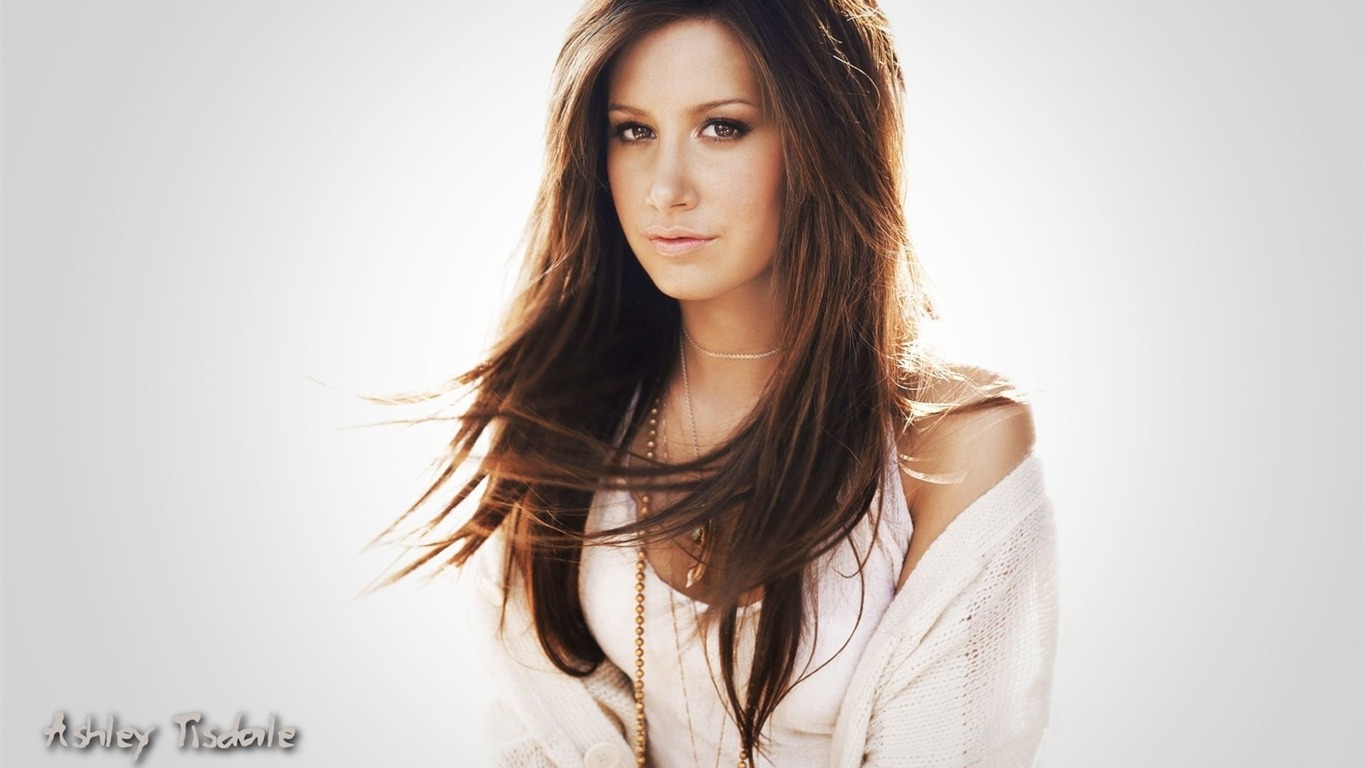 Ashley Tisdale beau fond d'écran (1) #21 - 1366x768