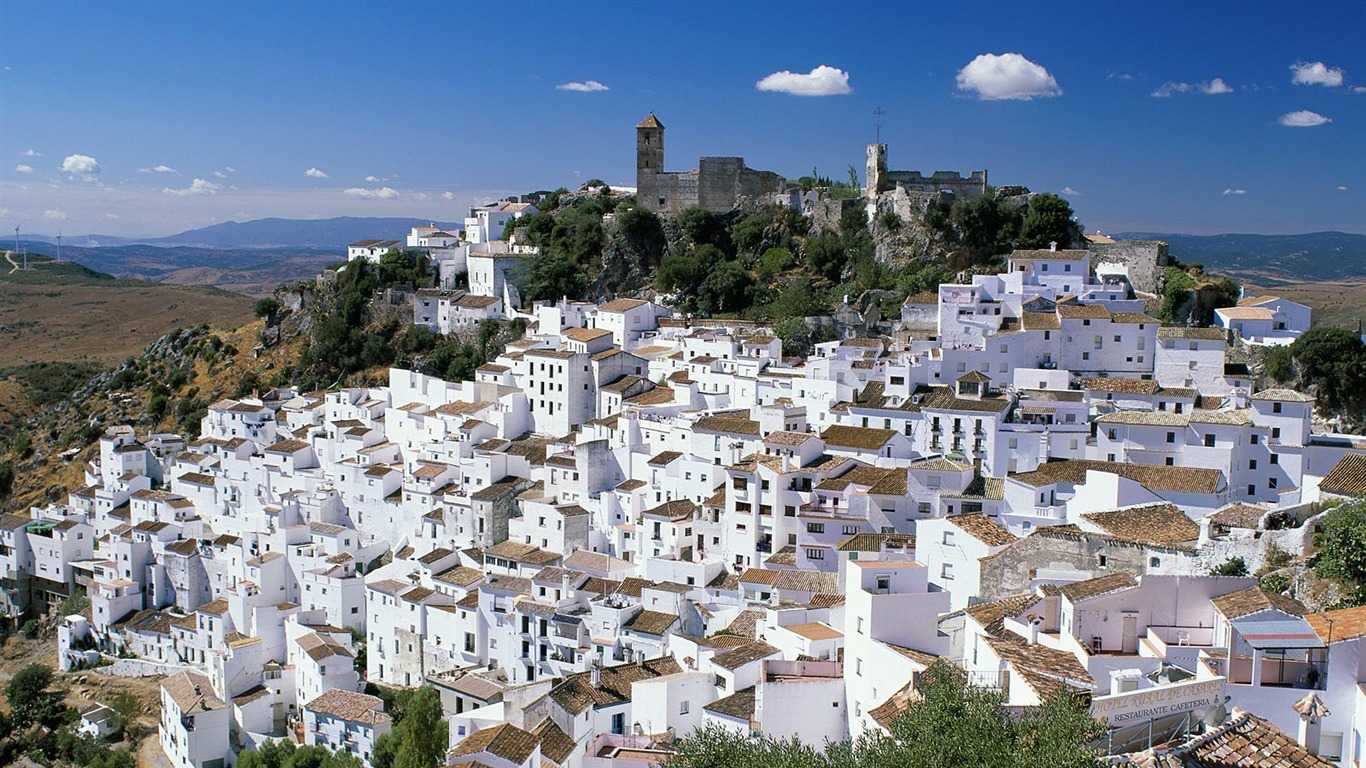 Construcción de fondos de escritorio de bellos paisajes #7 - 1366x768