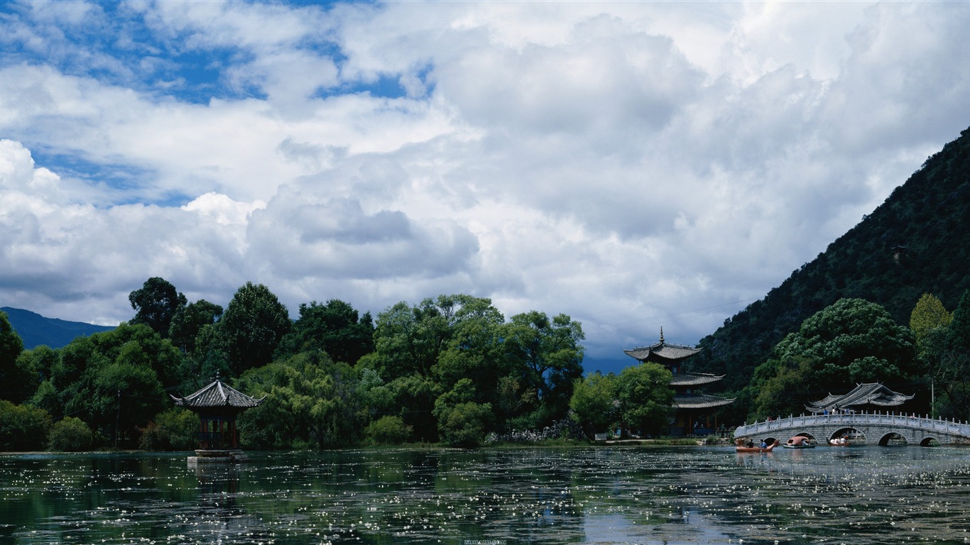 中国旅游风光 高清壁纸11 - 1366x768